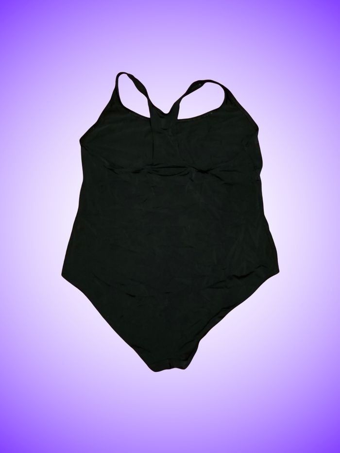 Maillot de Bain 1 Pièce Nabaiji Noir – Dos Nageur – Soutien Modéré – Natation – Taille 50 5XL – Neuf, Sans Étiquette - photo numéro 2