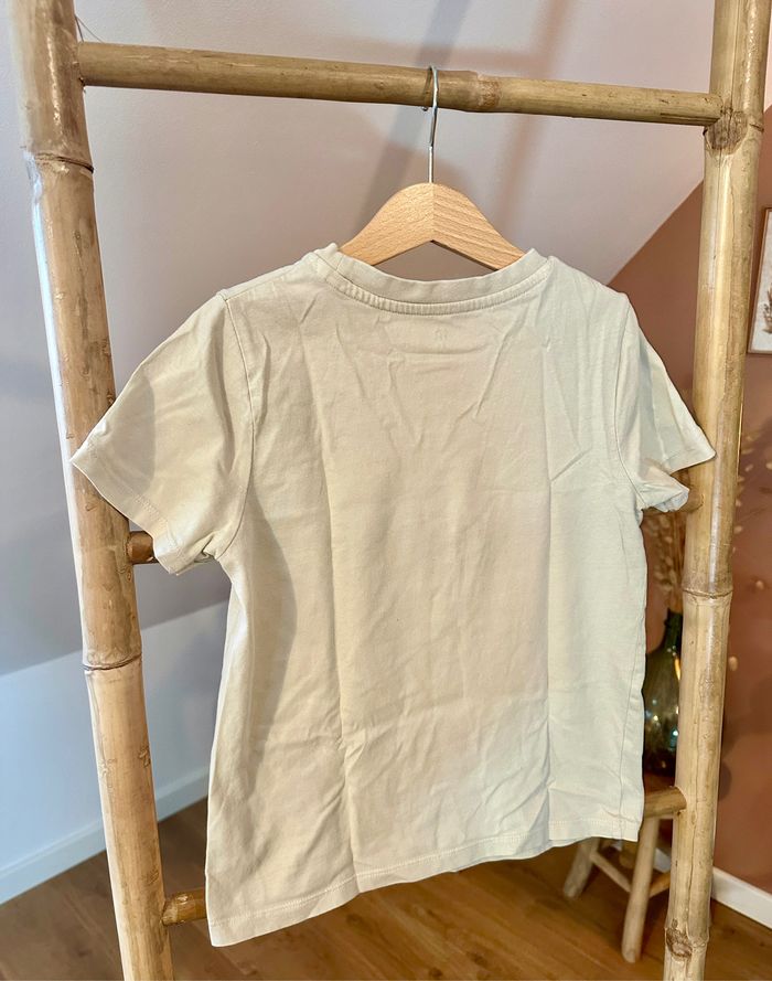 🍁 Teeshirt la redoute beige jaune 8 ans 🍁 - photo numéro 3