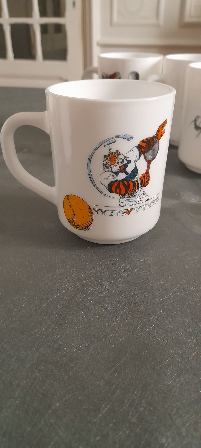 Lot de 6 mugs vintage - photo numéro 5