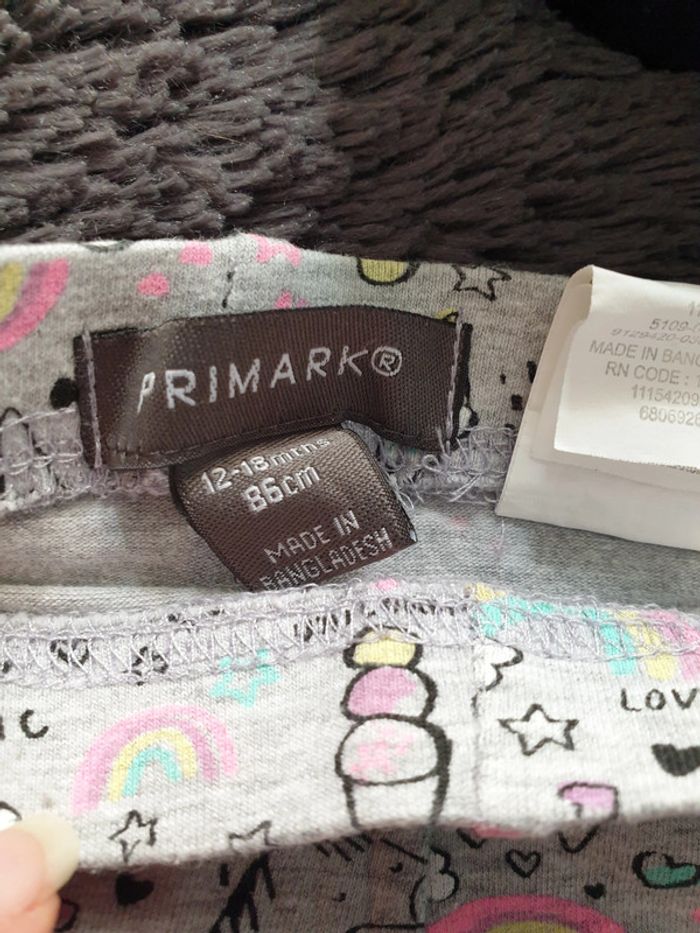 Lot 2 leggings courts 18 mois - photo numéro 3