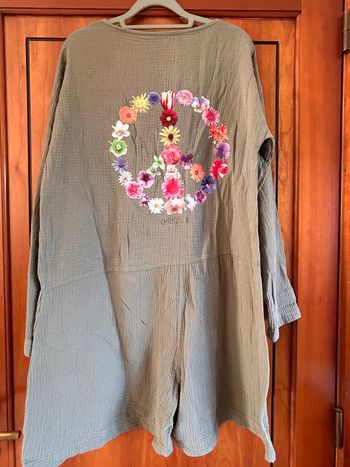 Combishort kaki Chantal B taille unique