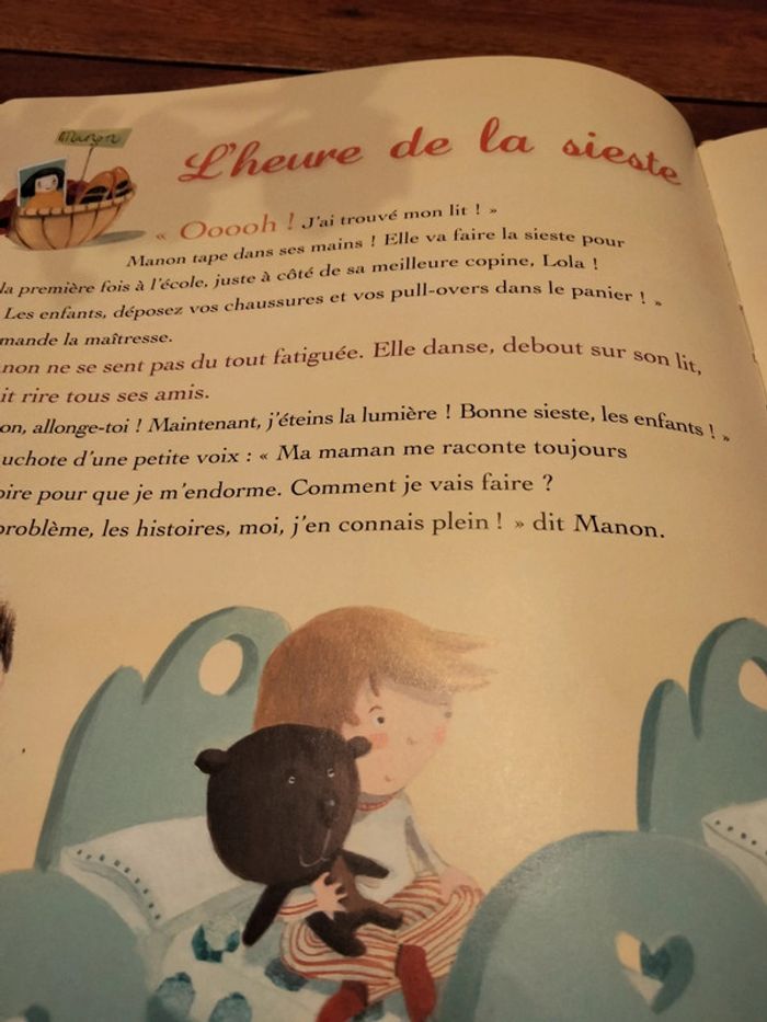 Livre intitulé 7 histoires pour aimer la maternelle Fleurus - photo numéro 13