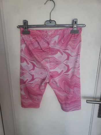 Short cycliste rose Gémo Taille 12 ans