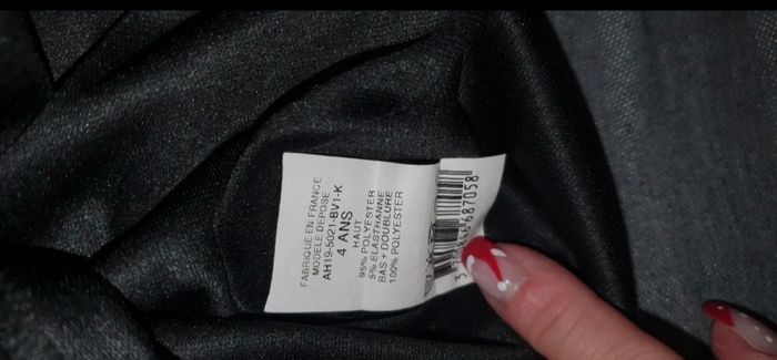 Robe courte de soirée robe de fête fille 4 an - photo numéro 3