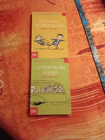 2 livres Le Petit Nicolas