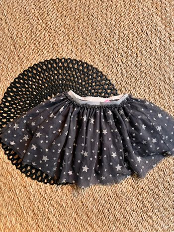 Jupe grise étoile
