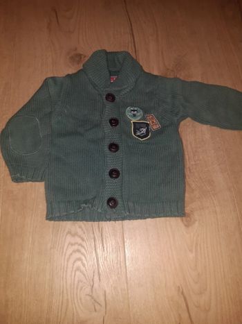 Gilet vert TBE 3mois DPAM