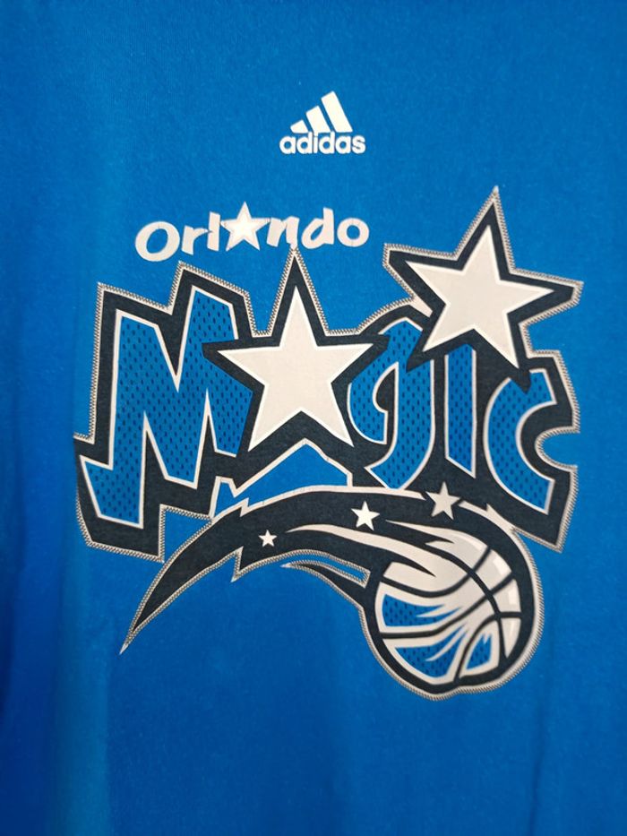 T-shirt NBA Orlando Magic - Adidas - Vintage Taille S - photo numéro 2