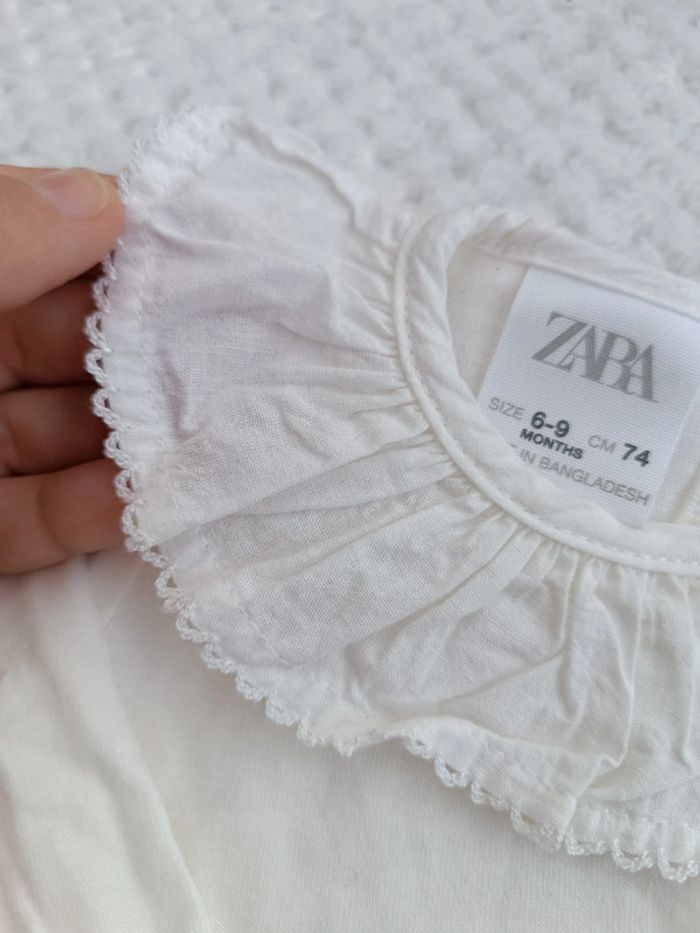 🔸 Adorable Haut Manches Longues - Zara 6 Mois🔸 - photo numéro 3