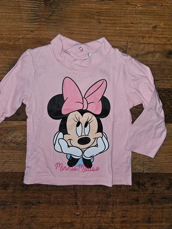 Sous pull Minnie 12 mois bébé fille