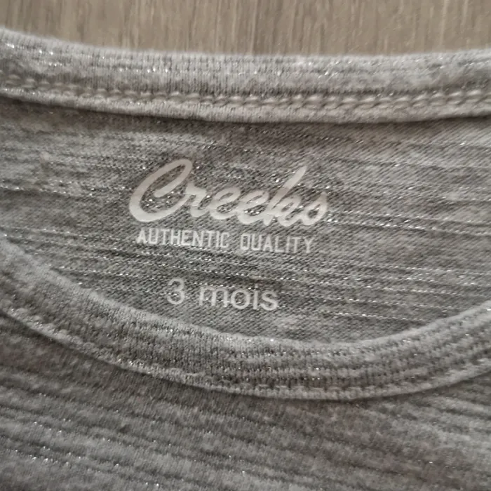 Ensemble tee shirt ML et legging 3 mois renard - photo numéro 4