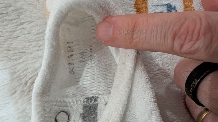 Pyjama Kiabi taille 1 mois - photo numéro 3