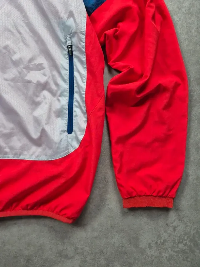 Veste coupe vent Puma Arsenal Rouge et blanche Taille XXL - photo numéro 5