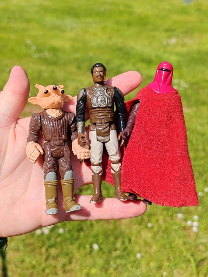 Lot de 3 figurines vintage star wars kenner