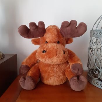 Peluche-doudou Renne / Élan *26 cm