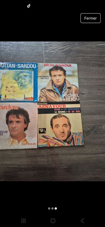 Lot divers vinyles