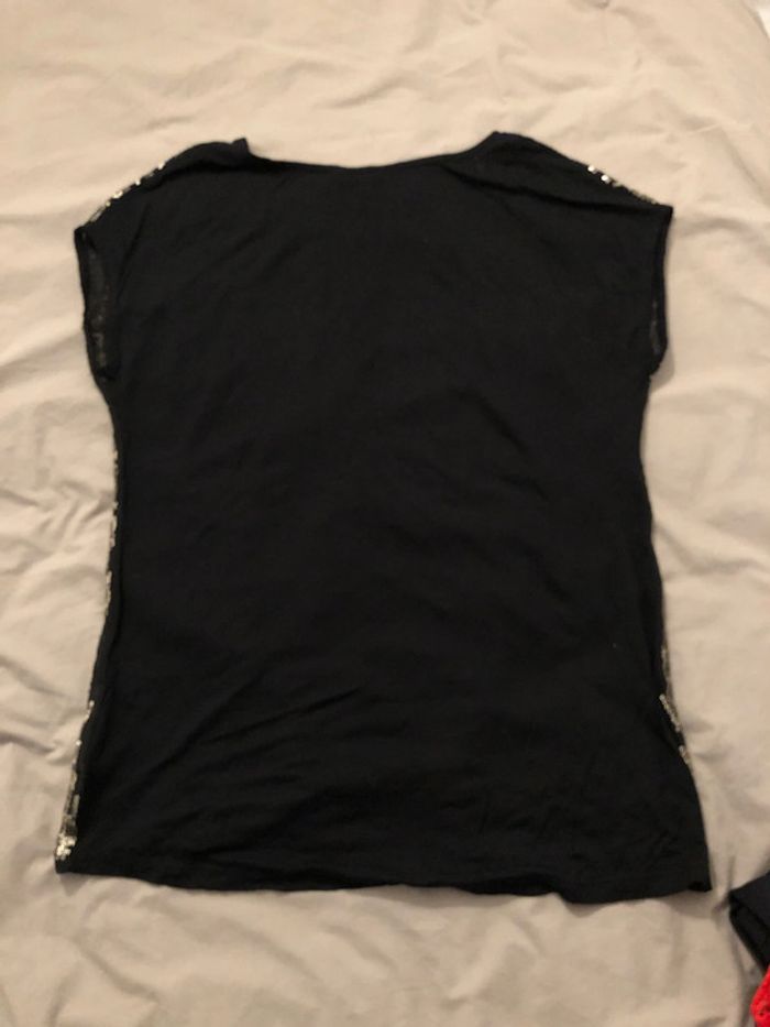 Haut Noir strass camaïeu - photo numéro 4