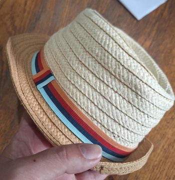 Chapeau effet paille marque Okaïdi 