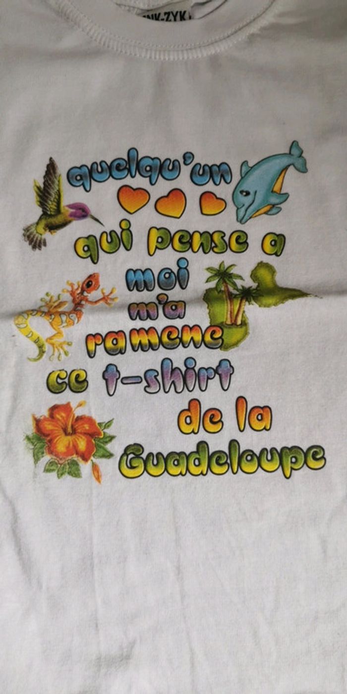 Lot 2 tee shirts guadeloupe - photo numéro 2