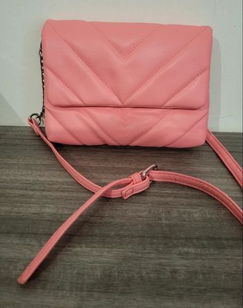 Petit sac à main rose