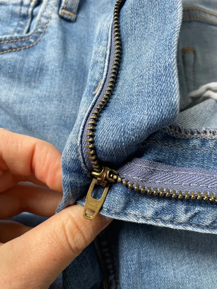 Jean levi’s high super skinny 28 bleu - photo numéro 4