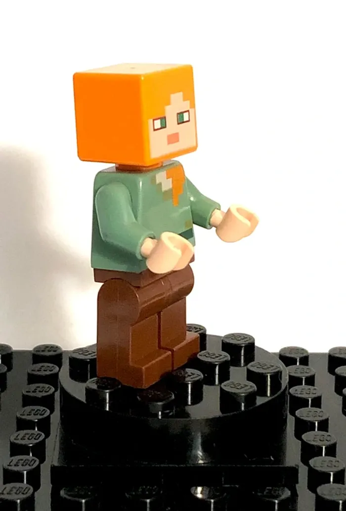 LEGO Minecraft - Alex, reddish brown legs - photo numéro 3