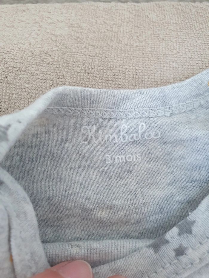 Lot de 3 bodies kimbaloo - photo numéro 4