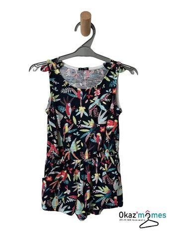 Combinaison courte multicolore (oiseaux) - Kiabi 5 ans (108-113cm)