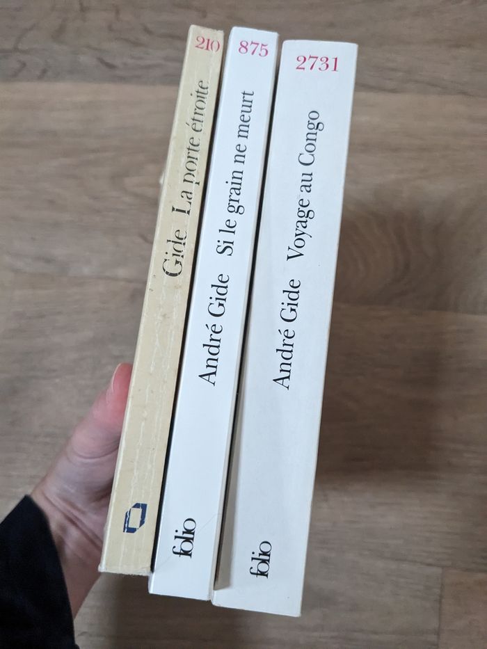 Lot de 6 livres André Gide - photo numéro 3