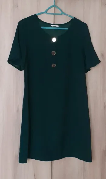 Robe Camaieu verte foncée