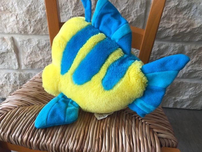 Peluche Polochon Disney vintage 1993 - La petite sirène - très bon état - photo numéro 5