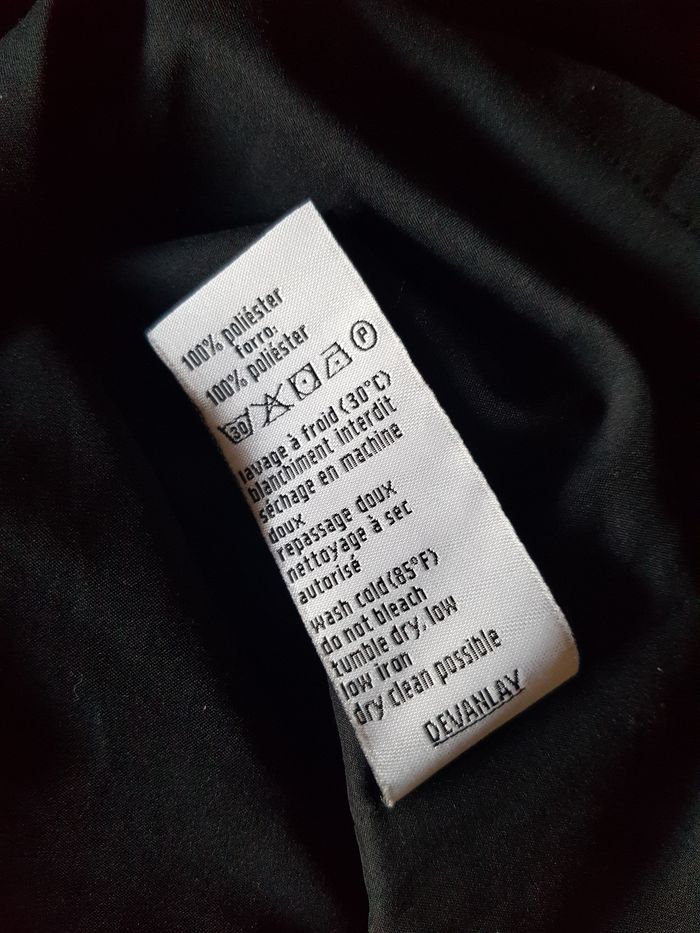 Magnifique robe noire taille 38 Lacoste - photo numéro 9