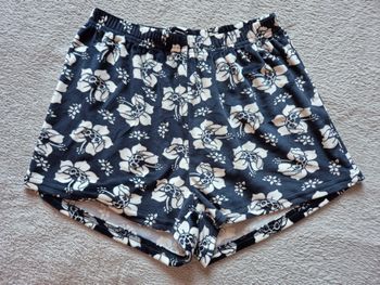 Short Undiz Disney Stitch bleu foncé et blanc taille S