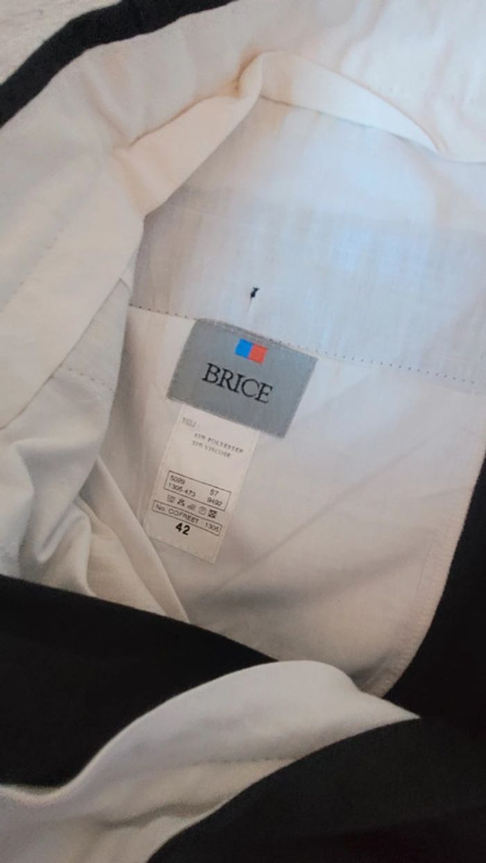 pantalon costume homme taille 42 Brice noir - photo numéro 3