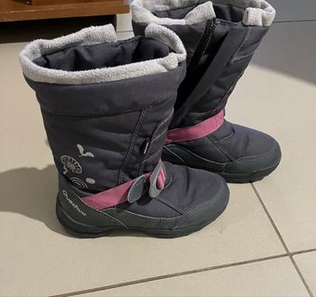 Bottes de neige fille taille 30 décathlon 