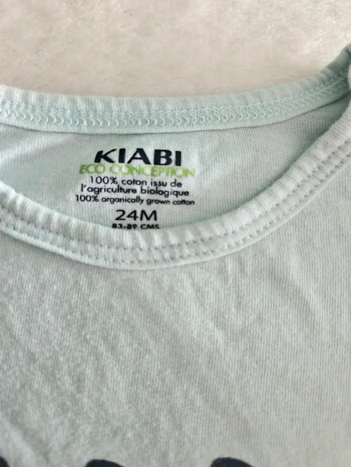 Lot de 3 t-shirts manches courtes 2 ans - photo numéro 7