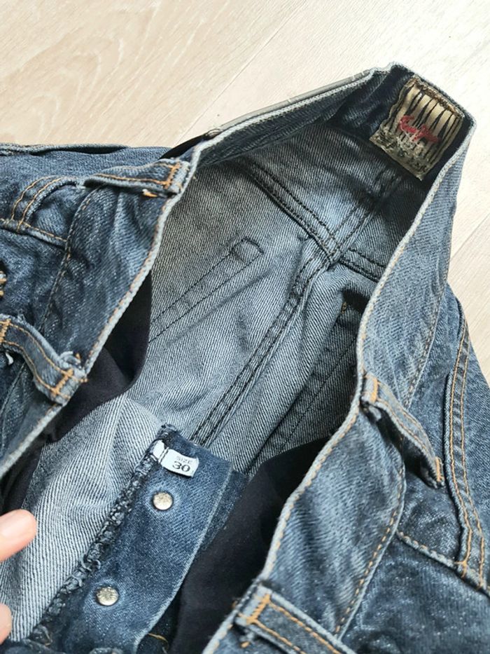Jean Armani taille w30 (soit 40) - bleu sombre - photo numéro 4