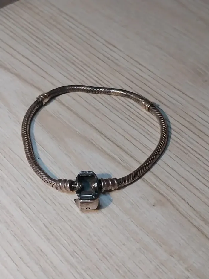 Bracelet argenté Pandora - photo numéro 3