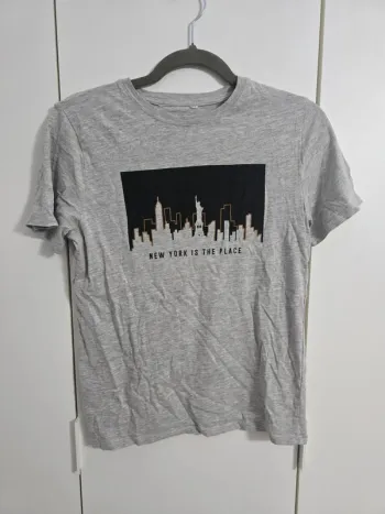 T-shirt gris New York