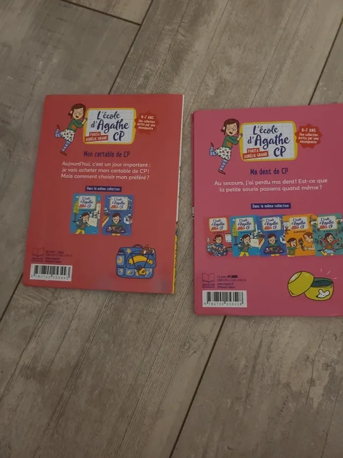 2 livres "l'école d'Agathe" - photo numéro 2