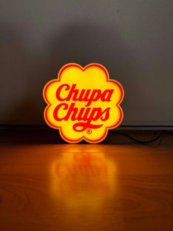 Lampe Chupa Chups 3D led lumineuse neuve 