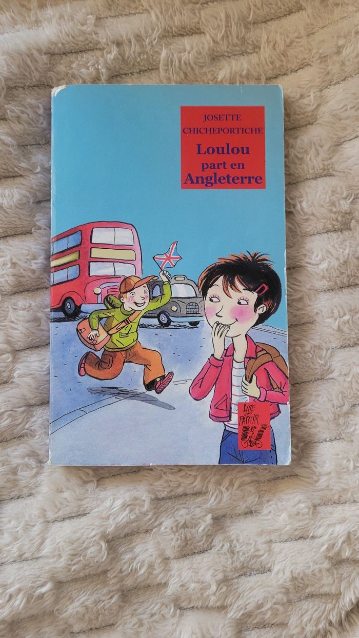 Livre "Loulou part en Angleterre"