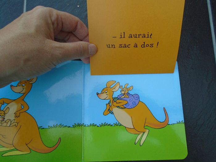 Joli livre sur les animaux avec volets à soulever - photo numéro 3