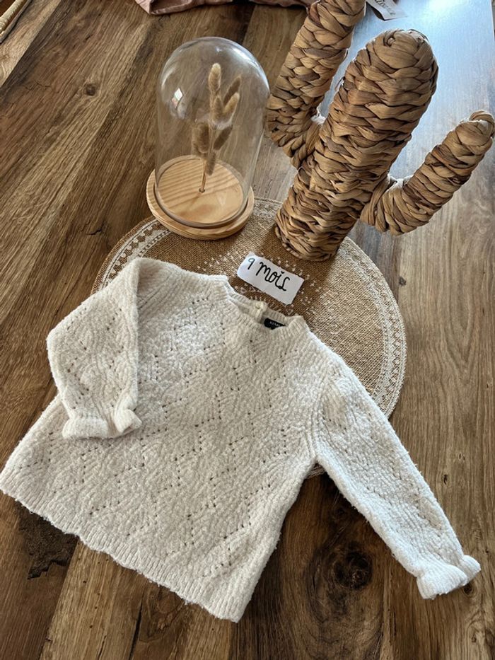 Pull écru