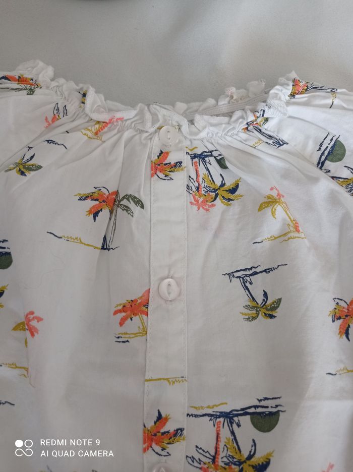 Joli chemise palmier (boutons ne s'ouvrent pas) - photo numéro 2