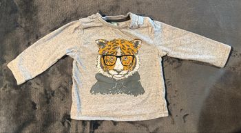 Tee-shirt tête de tigre