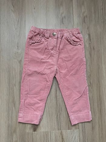 Pantalon Tape à l’œil rose 9 mois