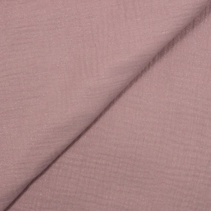 Robe double gaze rose irisée - photo numéro 3
