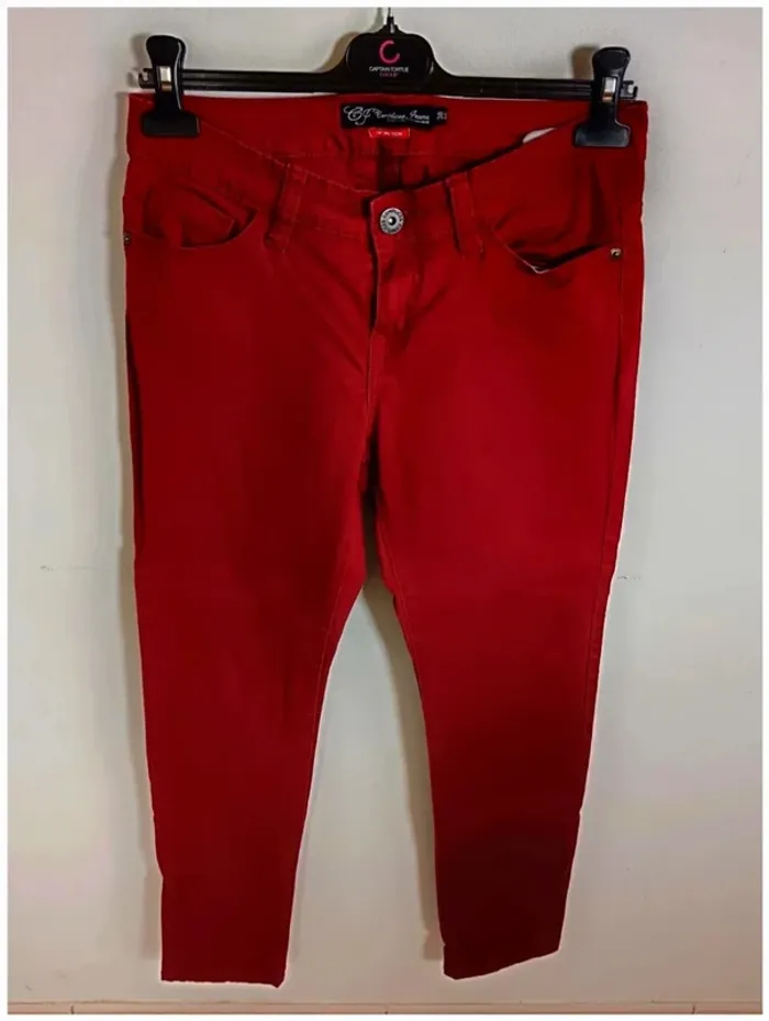 C15 pantalon bordeaux Complices jeans 38