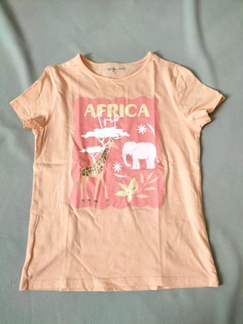 🧡 T-shirt manches courtes savane - 12 ans - In extenso - Très bon état 🧡